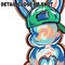 Easter DTF Transfer - Tie Dye Bunny Baseball Cap Ready To Press